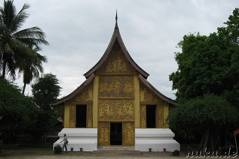 Wat Xieng Thong Tempel in Luang Prabang, Laos