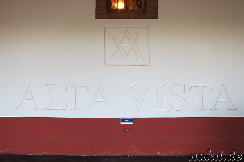 Weingut Alta Vista in Chacras de Coria, Argentinien