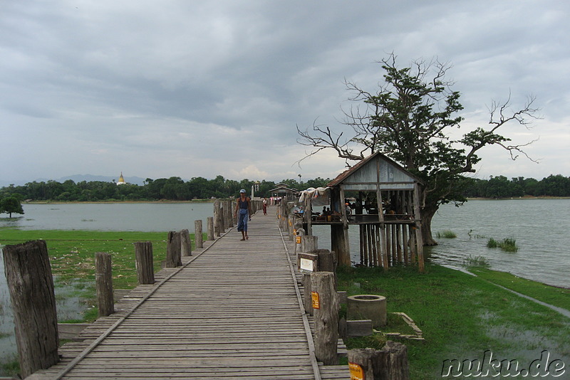 Weiterer Stützpunkt auf der U-Bein-Bridge