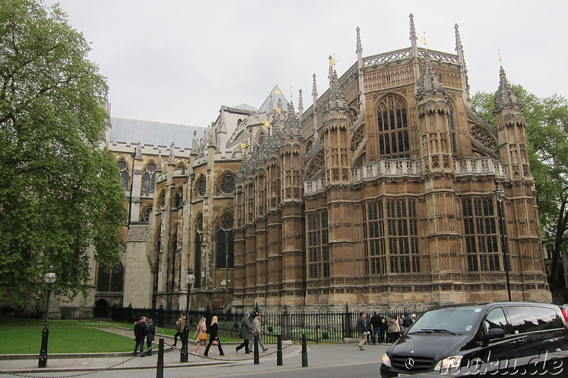 Westminster Abbey in London, England