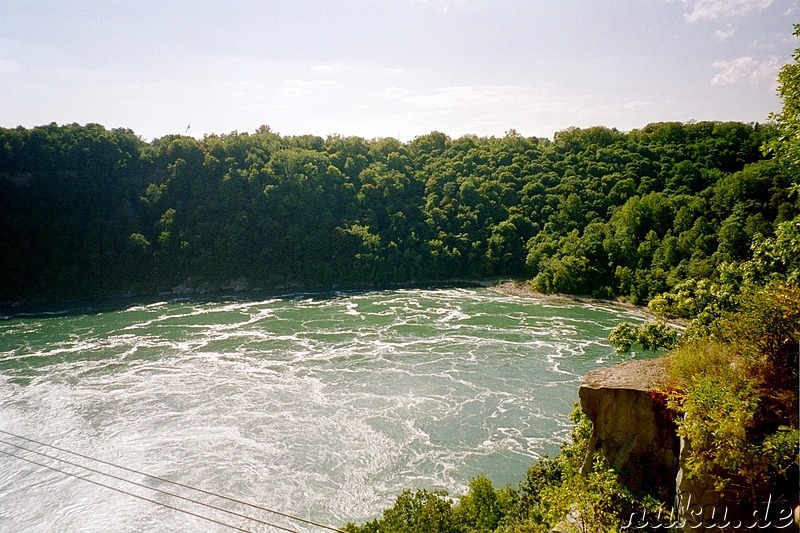 Whirpool auf dem Weg zu den Niagara Falls, Kanada