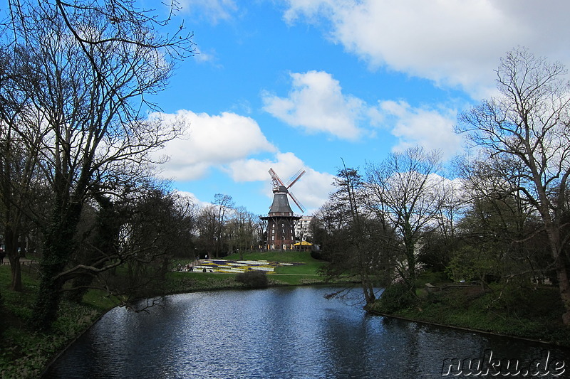 Windmühle am Wall in Bremen, Deutschland