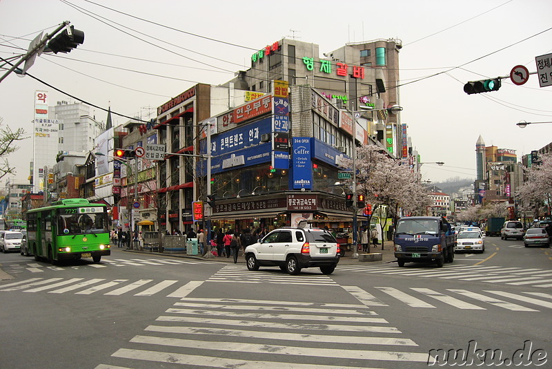 Zebrastreifen in Sinchon