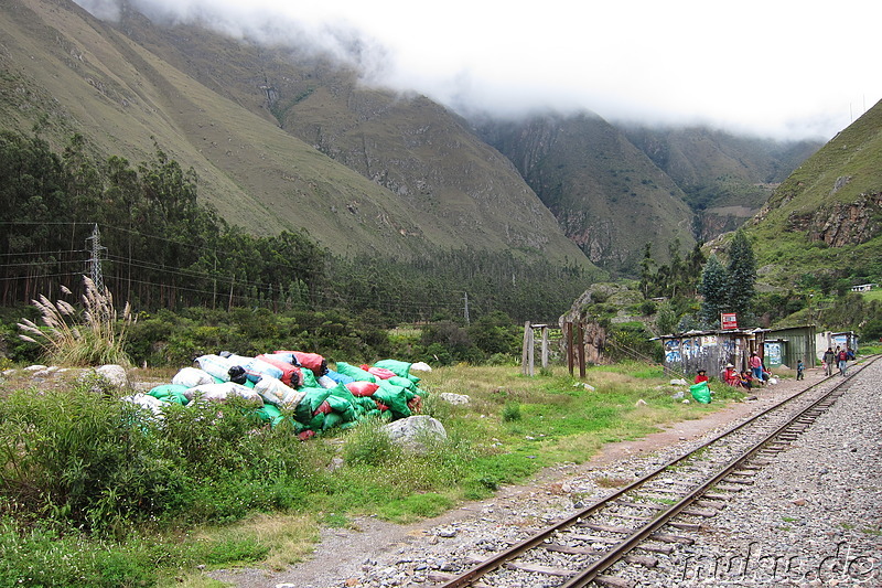 Zugfahrt nach Aguas Calientes, Peru